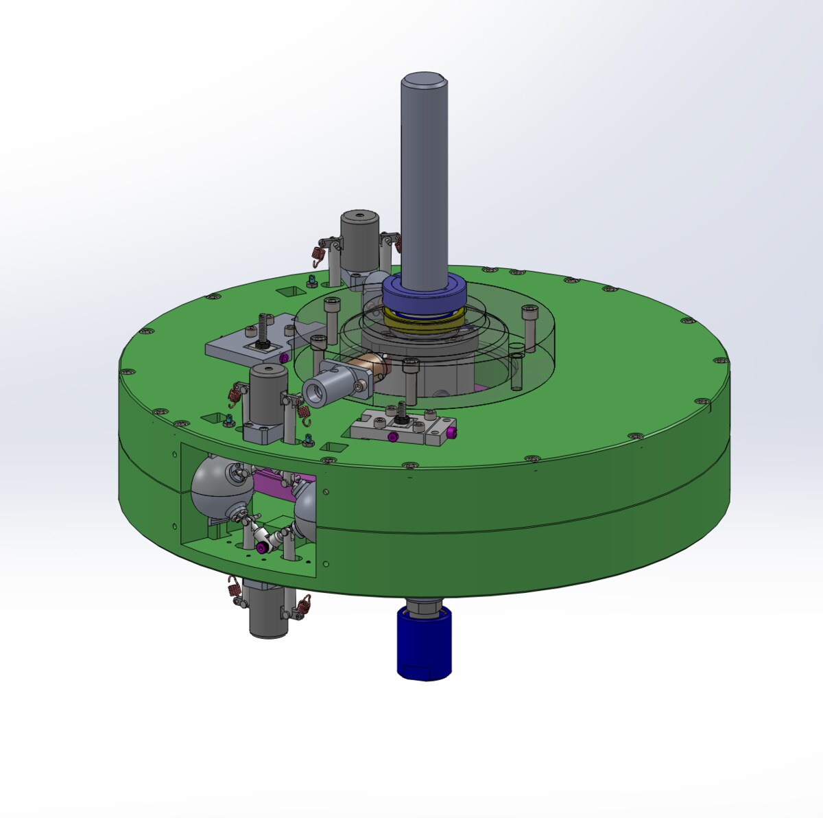 Engine Test — mechanical design render